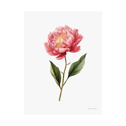 Floral, Matte Vertical Poster