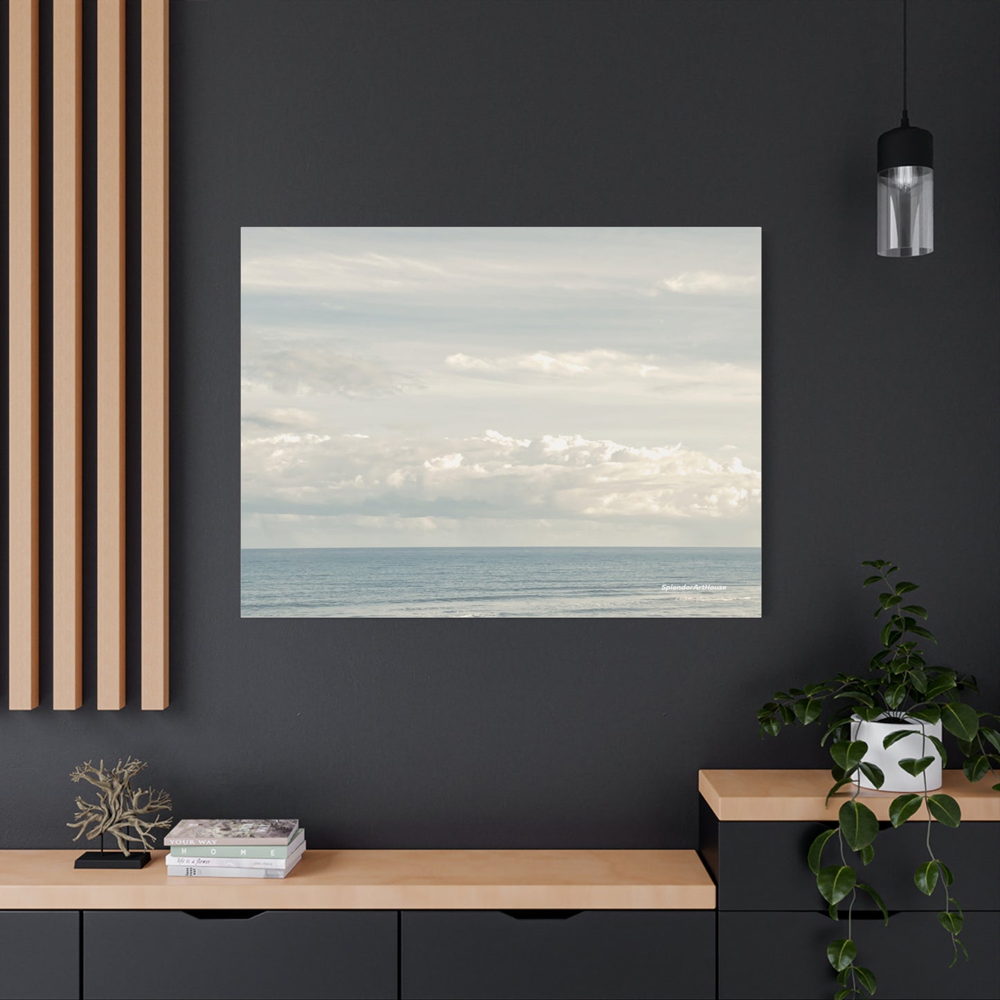 Ocean, Matte Canvas, Stretched, 1.25"