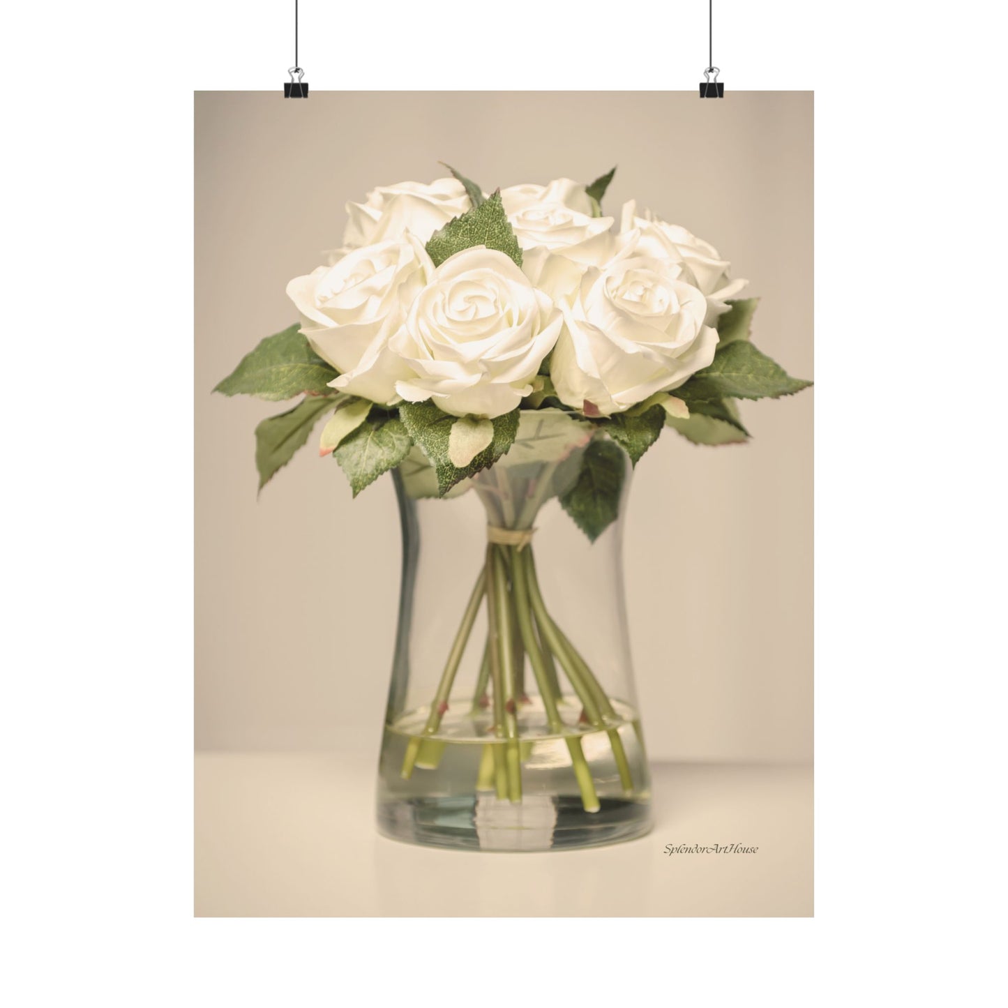 Floral, Matte Vertical Poster