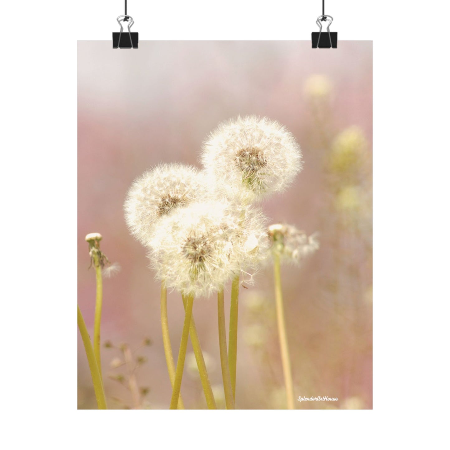 Floral, Matte Vertical Poster