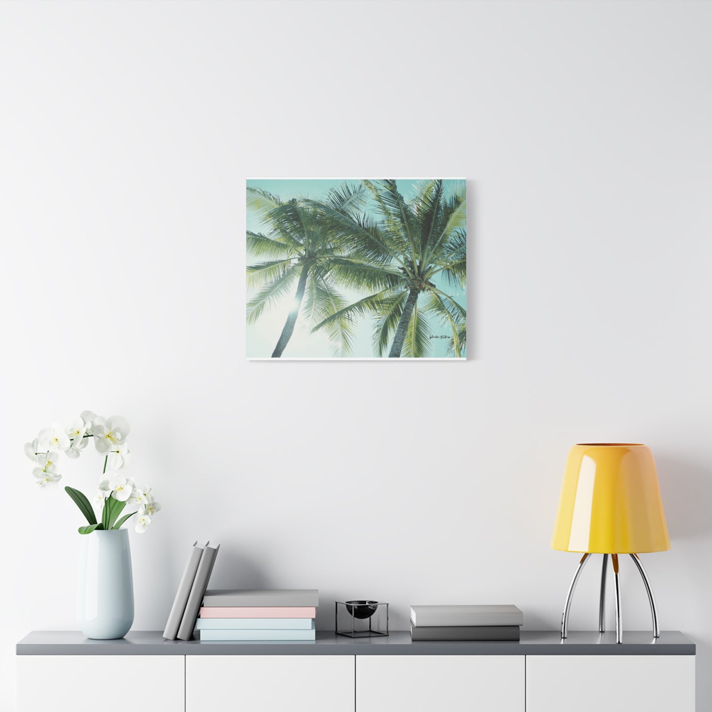 Palm Trees, Matte Canvas, Stretched, 1.25"