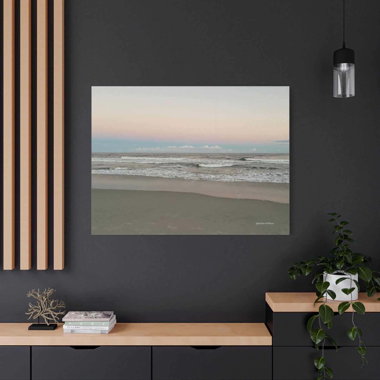 Ocean, Matte Canvas, Stretched, 1.25"