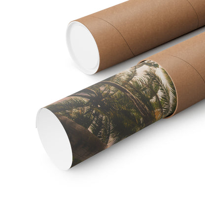 Palm Trees, Matte Horizontal Poster