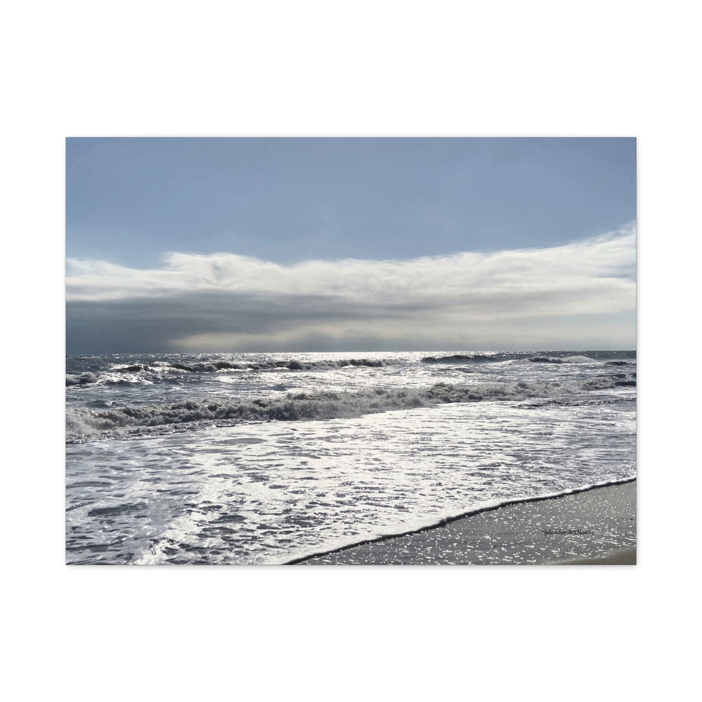 Ocean, Matte Canvas, Stretched, 1.25"