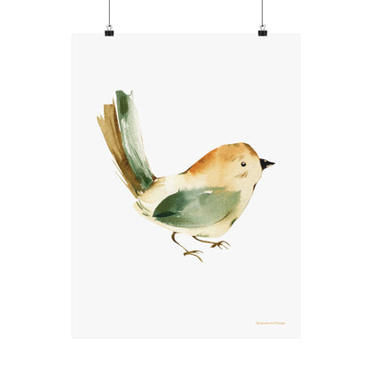 Bird, Matte Vertical Poster