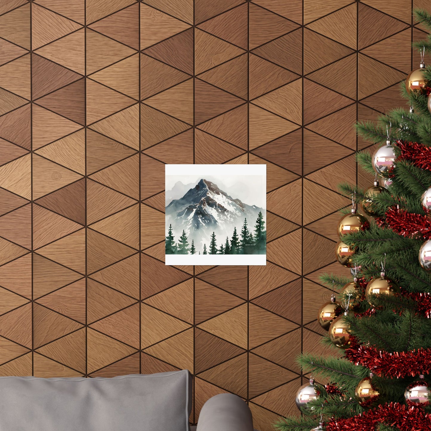 Mountain, Matte Horizontal Poster