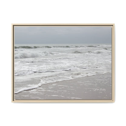 Ocean - Matte Canvas, Framed (Natural)