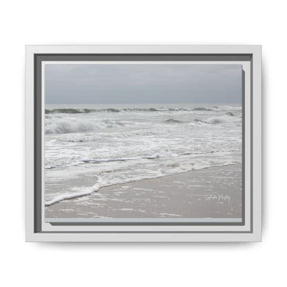Ocean - Matte Canvas, Framed (Natural)