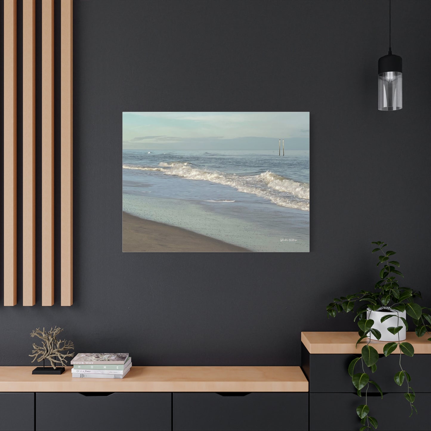 Ocean, Matte Canvas, Stretched, 1.25"