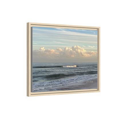 Ocean - Matte Canvas, Framed (Natural)