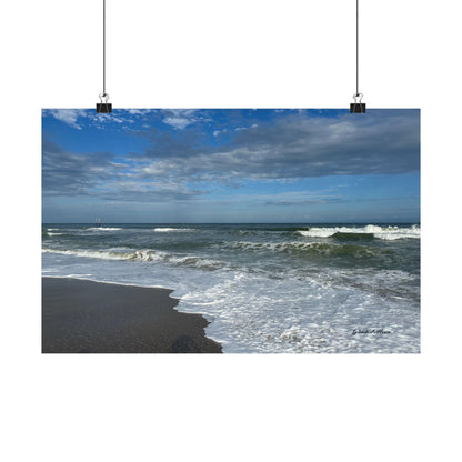 Ocean, Matte Horizontal Poster