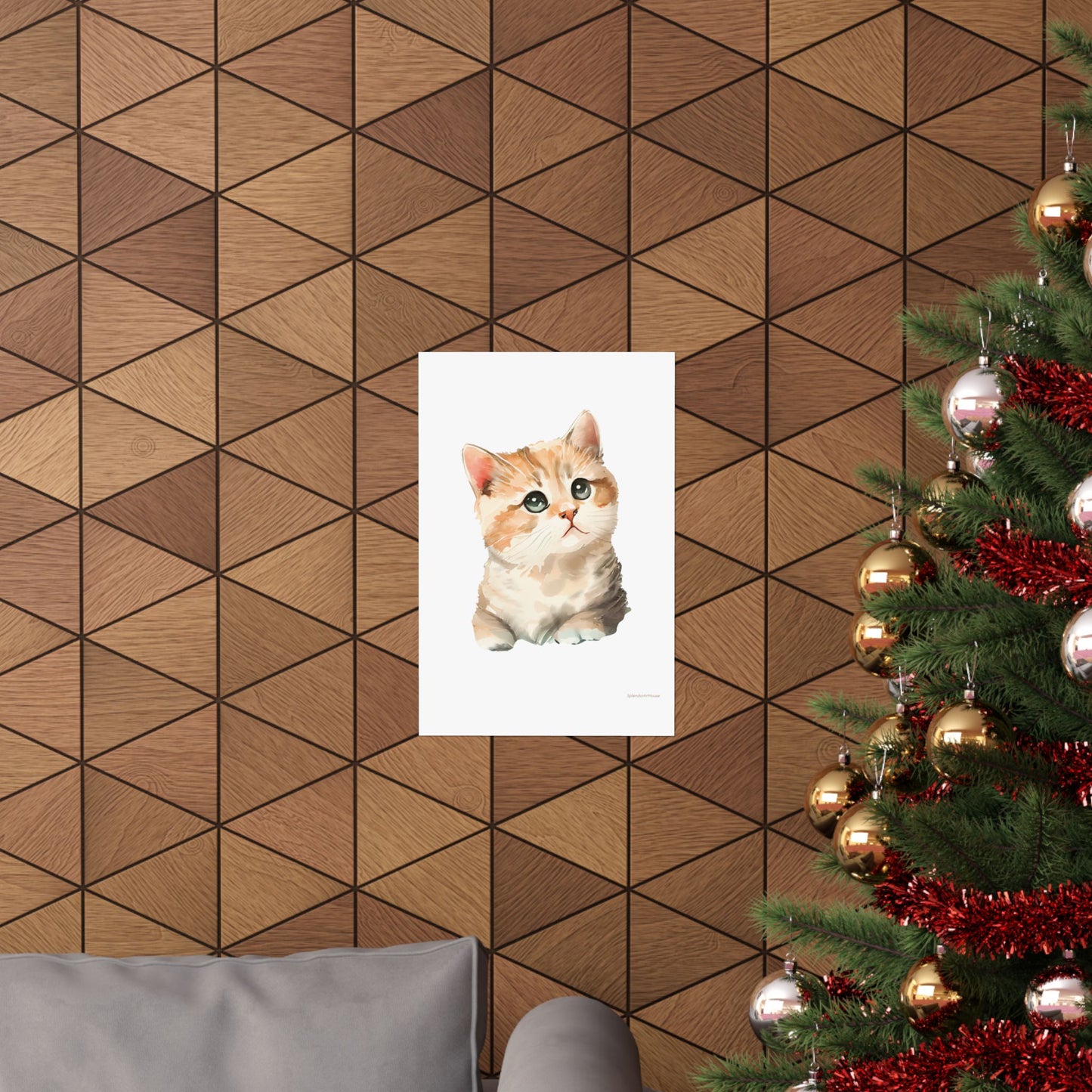 Kitten, Matte Vertical Poster