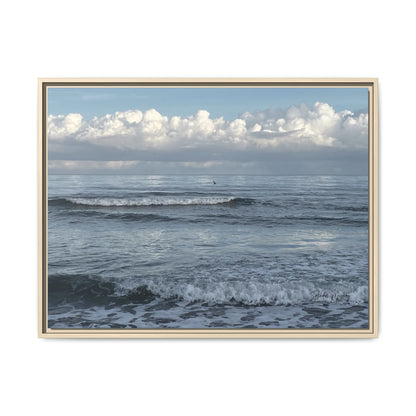 Ocean - Matte Canvas, Framed (Natural)