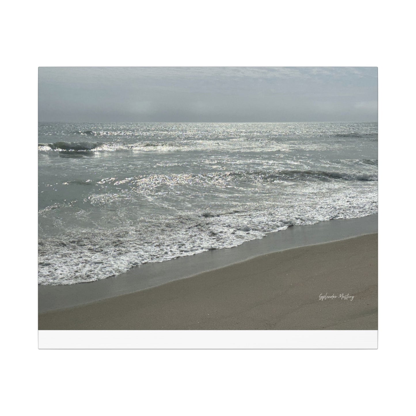 Ocean, Matte Canvas, Stretched, 0.75"