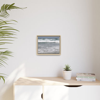 Ocean - Matte Canvas, Framed, Natural