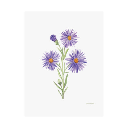 Floral, Matte Vertical Poster