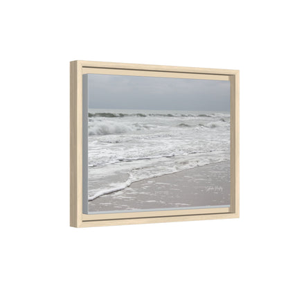 Ocean - Matte Canvas, Framed (Natural)