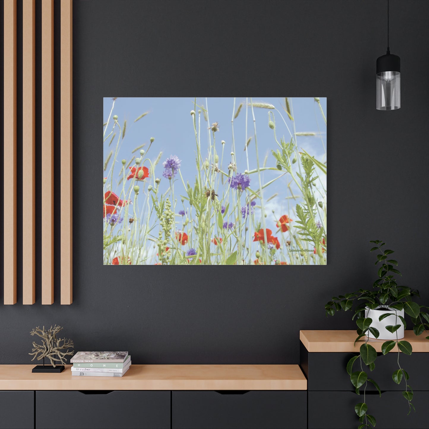 Floral, Matte Canvas, Stretched, 1.25"