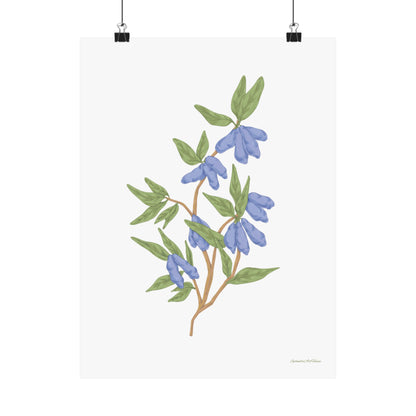 Floral, Matte Vertical Poster