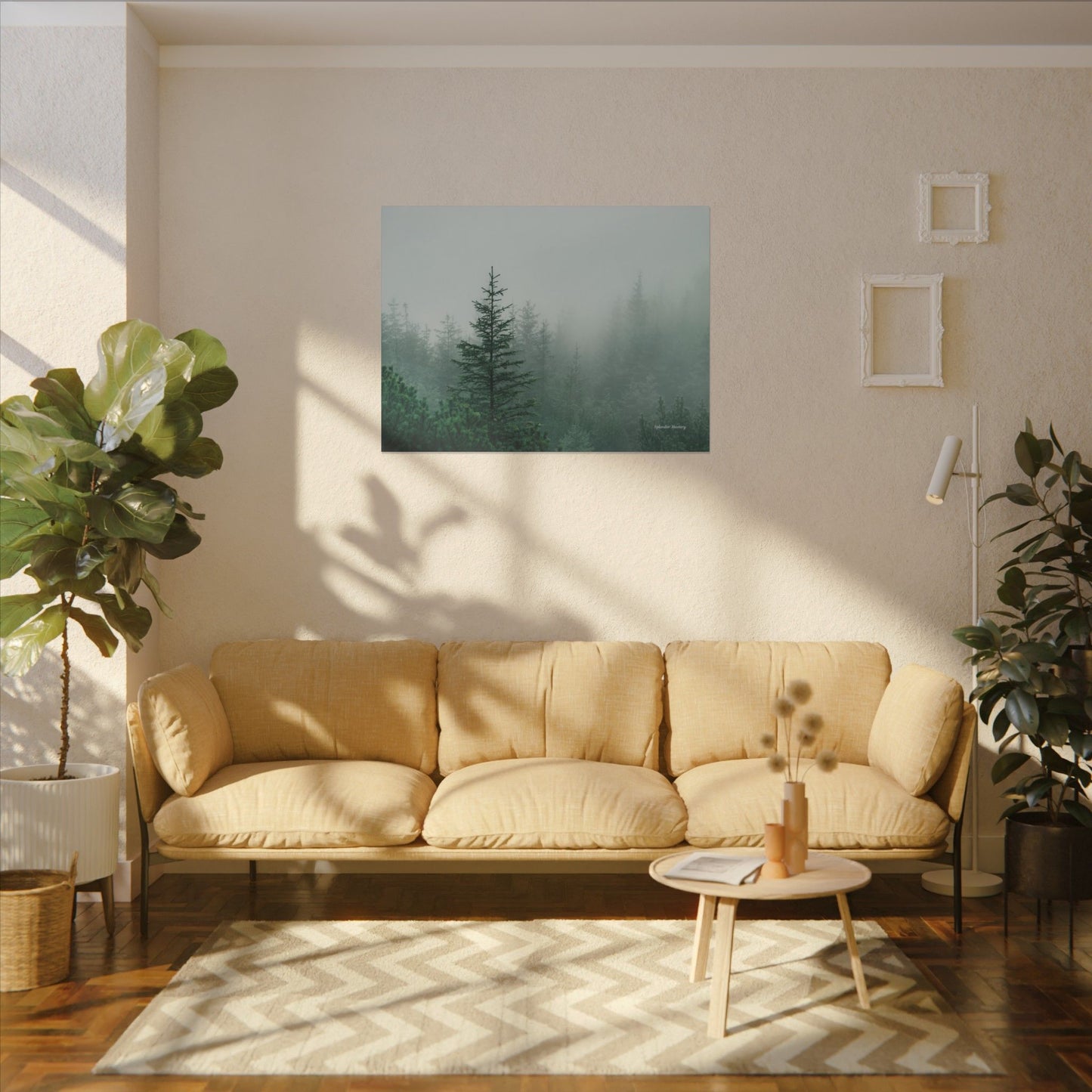 Forest Trees, Matte Canvas, Stretched, 0.75"