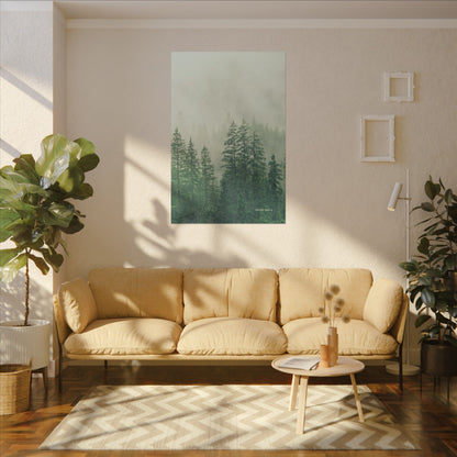 Forest Trees, Matte Canvas, Stretched, 0.75"