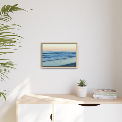Ocean, Matte Canvas, Framed (Natural)
