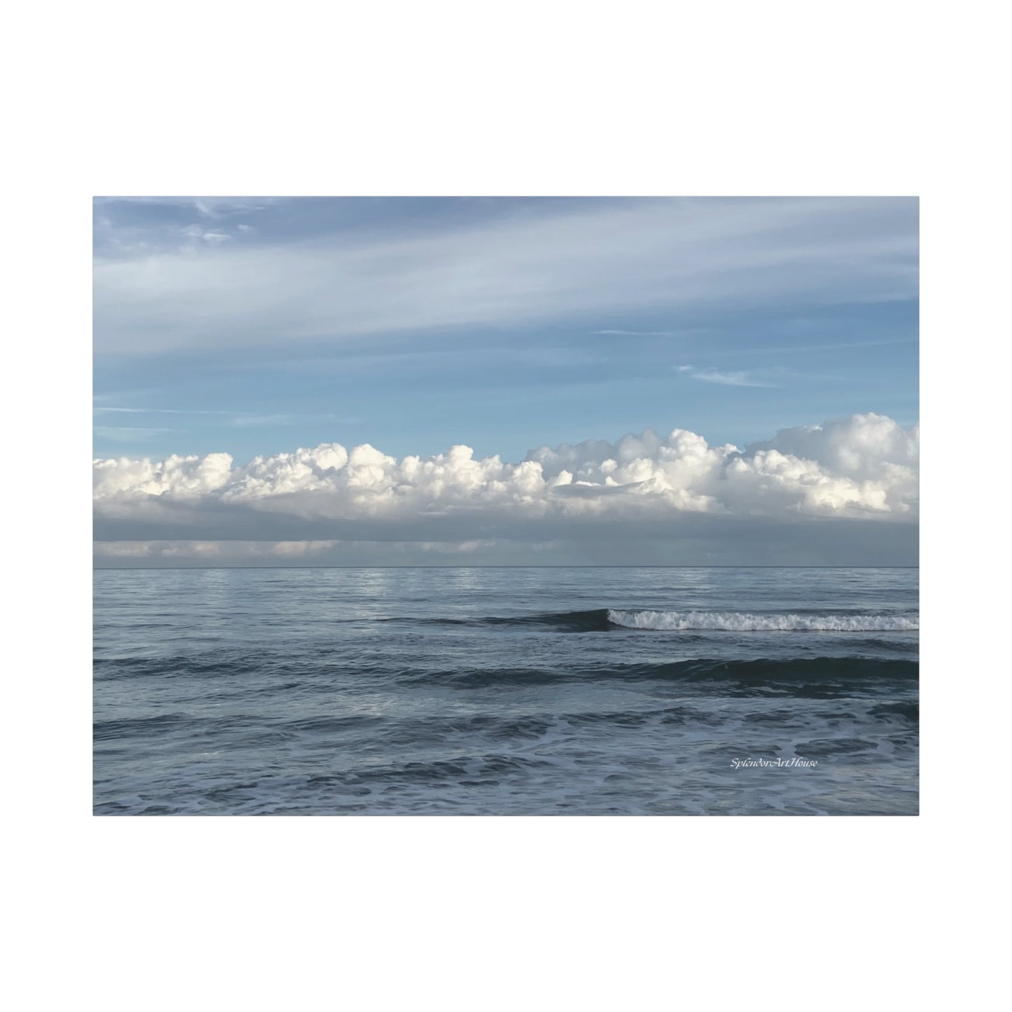Ocean, Matte Canvas, Stretched, 1.25"
