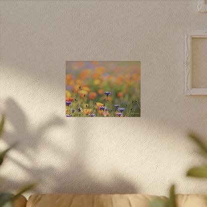 Floral, Matte Canvas, Stretched, 0.75"