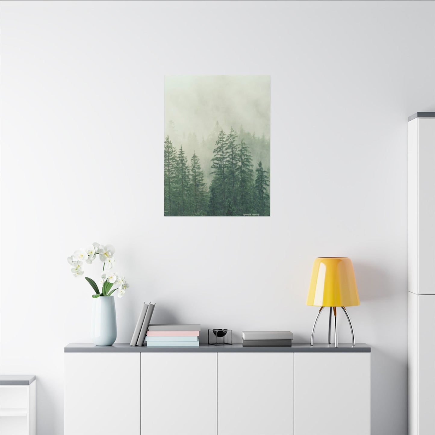 Forest Trees, Matte Canvas, Stretched, 0.75"