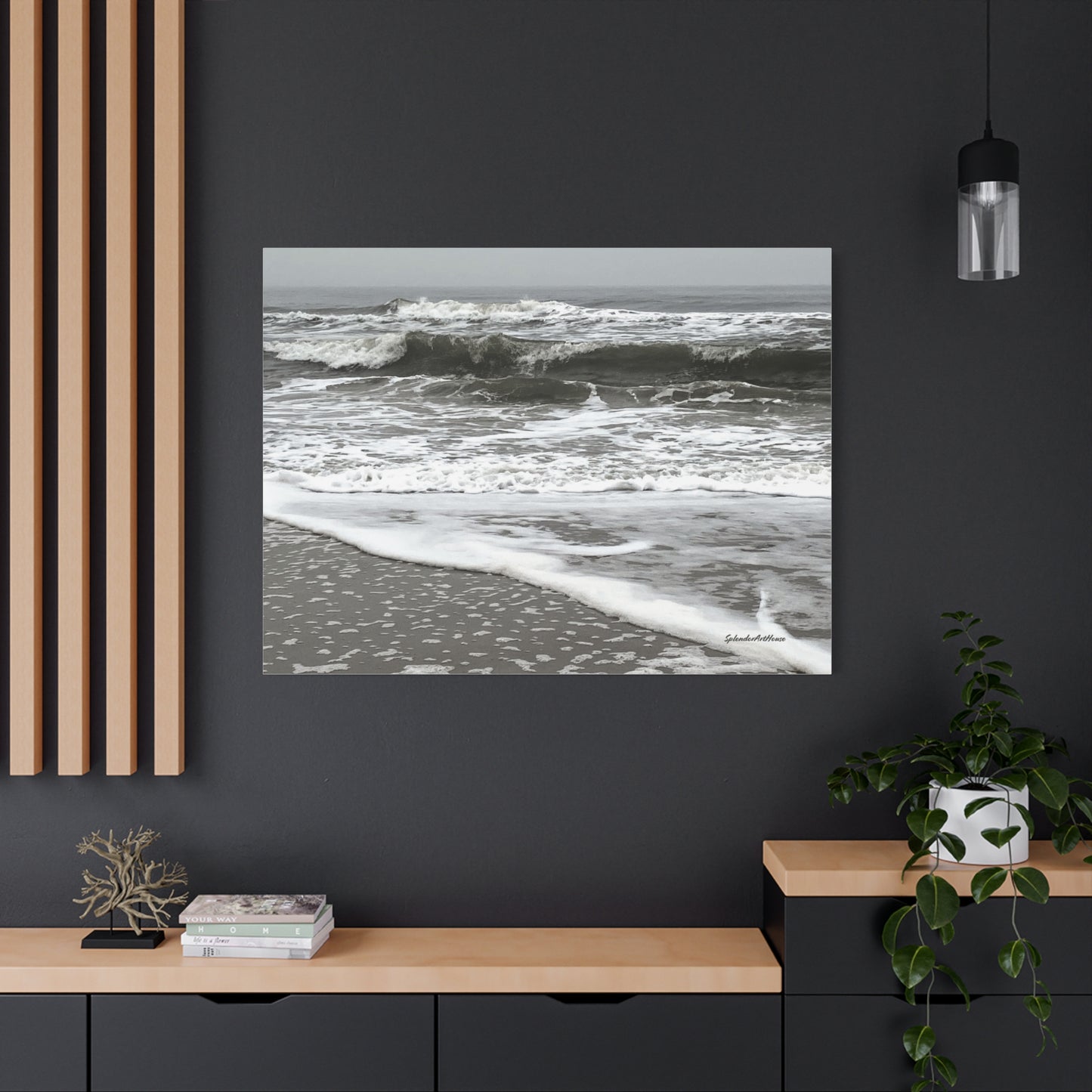 Ocean, Matte Canvas, Stretched, 1.25"