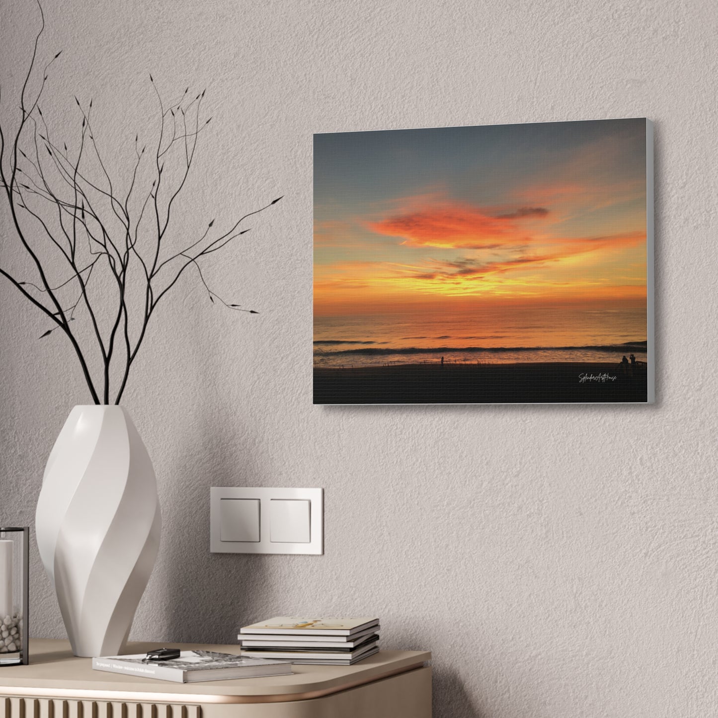 Ocean, Canvas Stretched, 1.5''