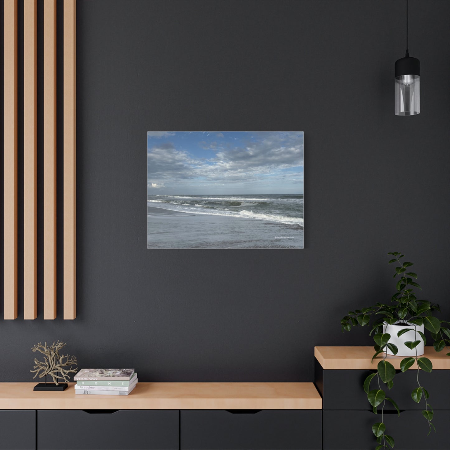 Ocean, Matte Canvas, Stretched, 1.25"