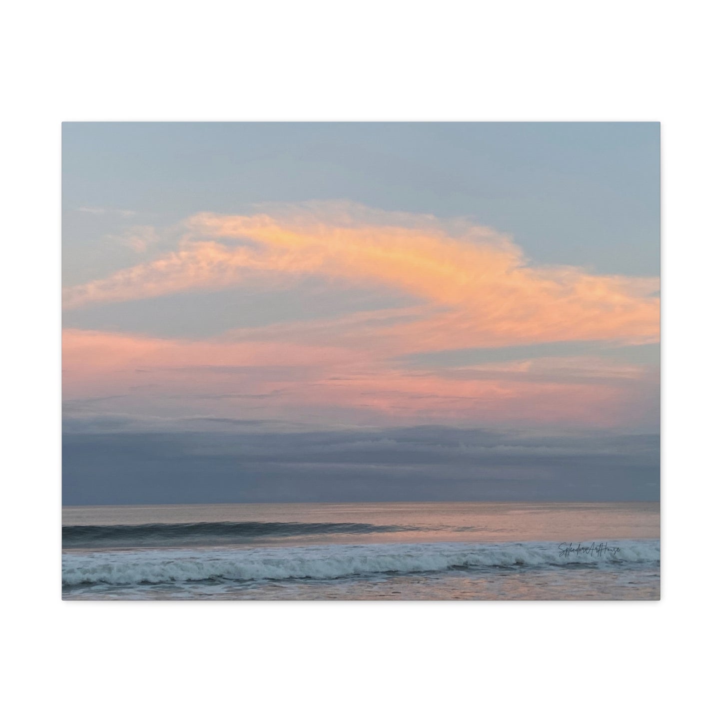 Ocean, Matte Canvas, Stretched, 1.25"