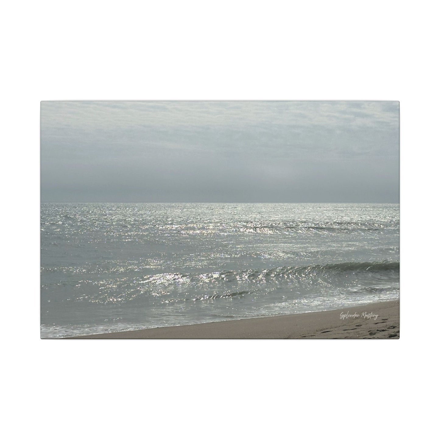 Ocean, Matte Canvas, Stretched, 0.75"