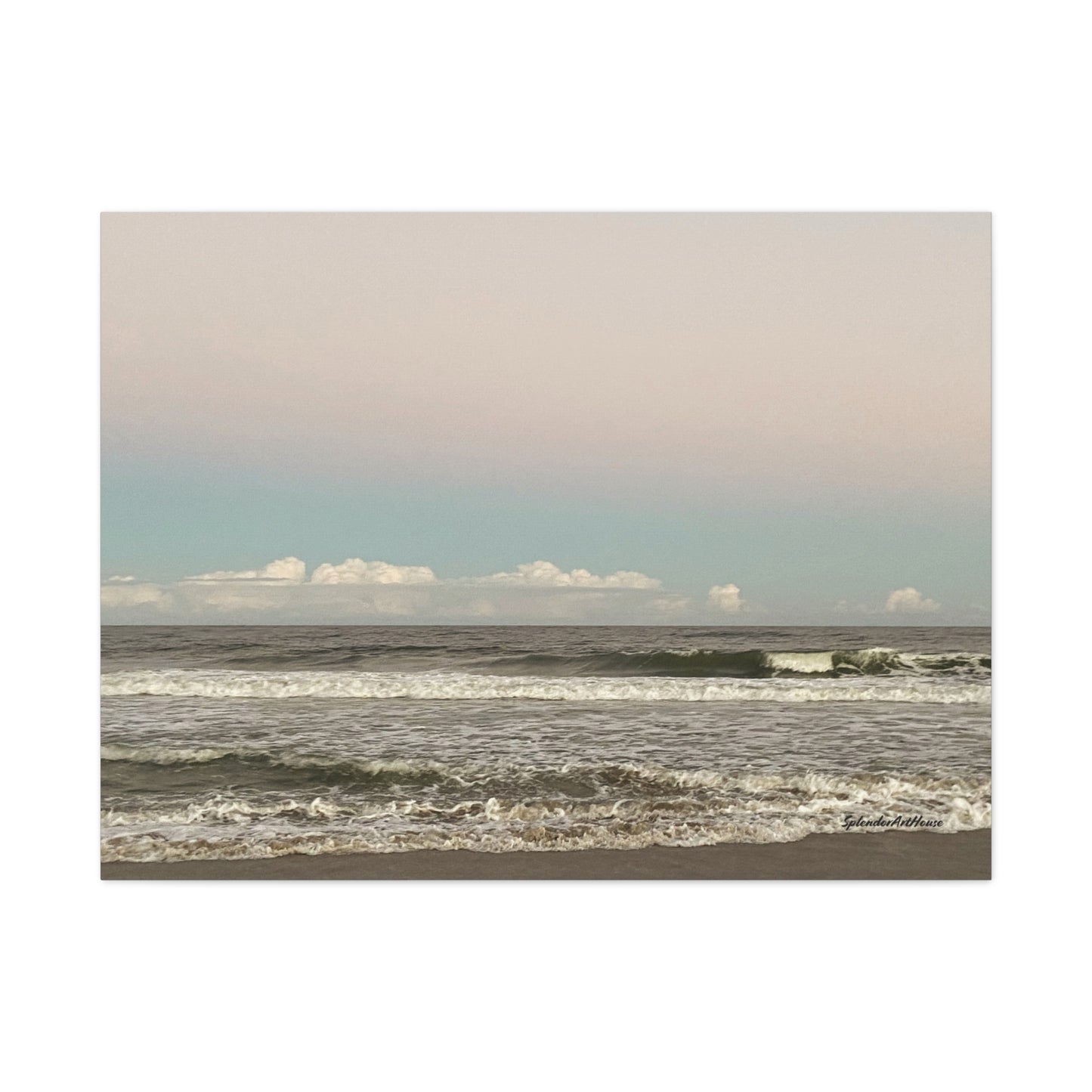 Ocean, Matte Canvas, Stretched, 1.25"