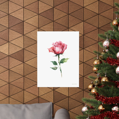 Floral, Matte Vertical Poster