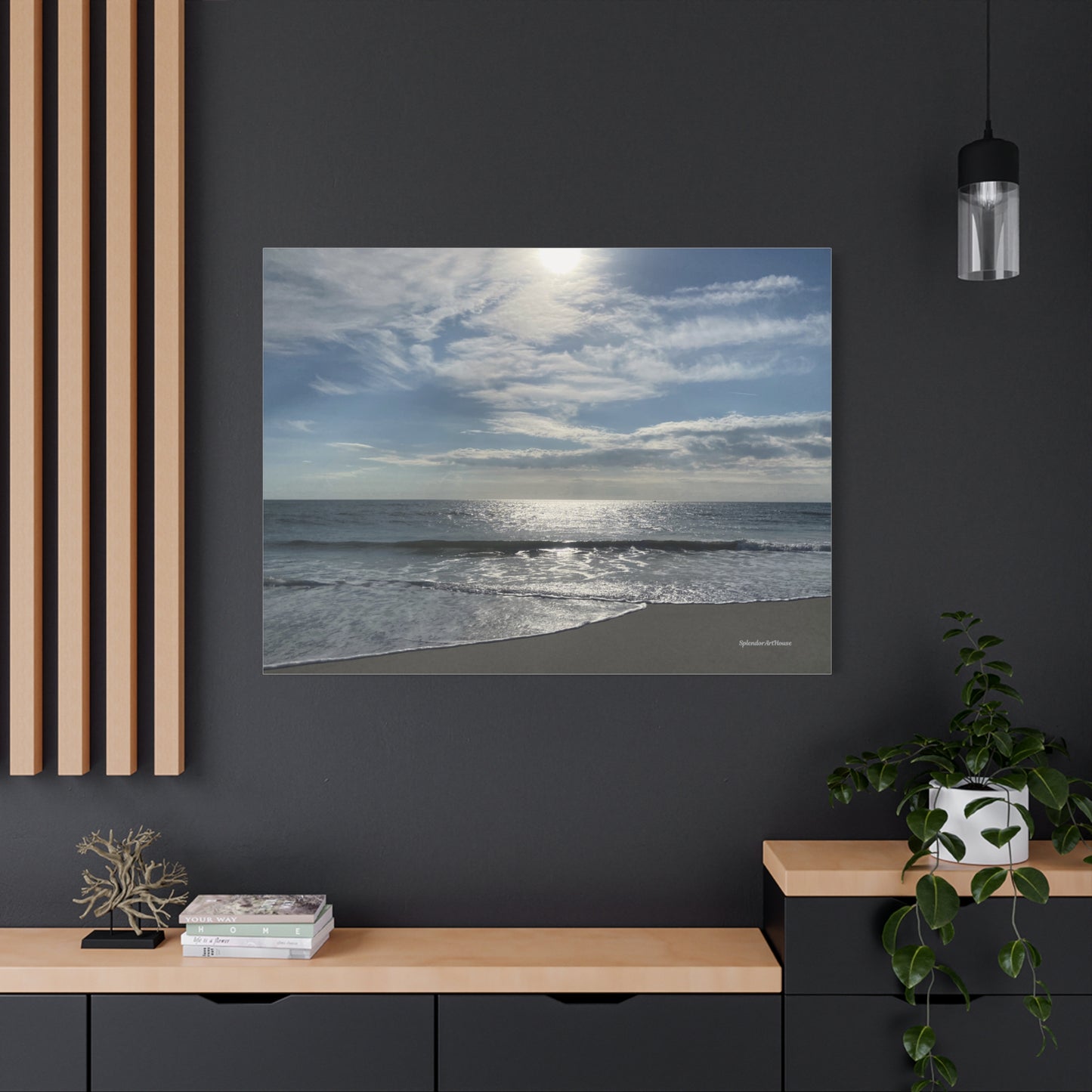 Ocean, Matte Canvas, Stretched, 1.25"