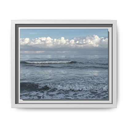 Ocean - Matte Canvas, Framed (Natural)