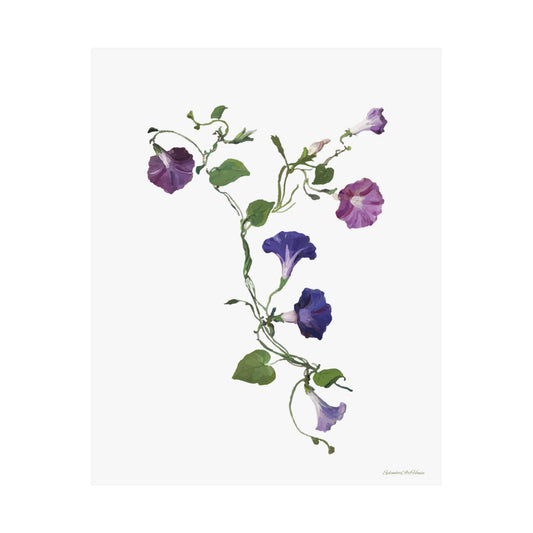 Floral, Matte Vertical Poster