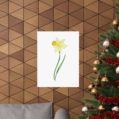 Floral, Matte Vertical Poster