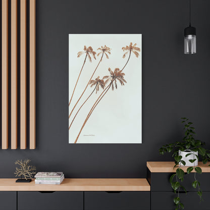 Palm Tree, Matte Canvas, Stretched, 1.25"