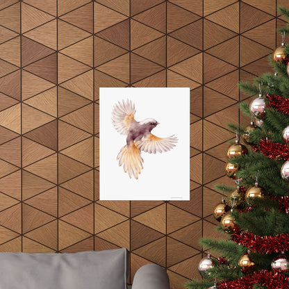 Bird, Matte Vertical Poster