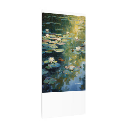 Water Lilies, Matte Canvas, Stretched, 0.75"