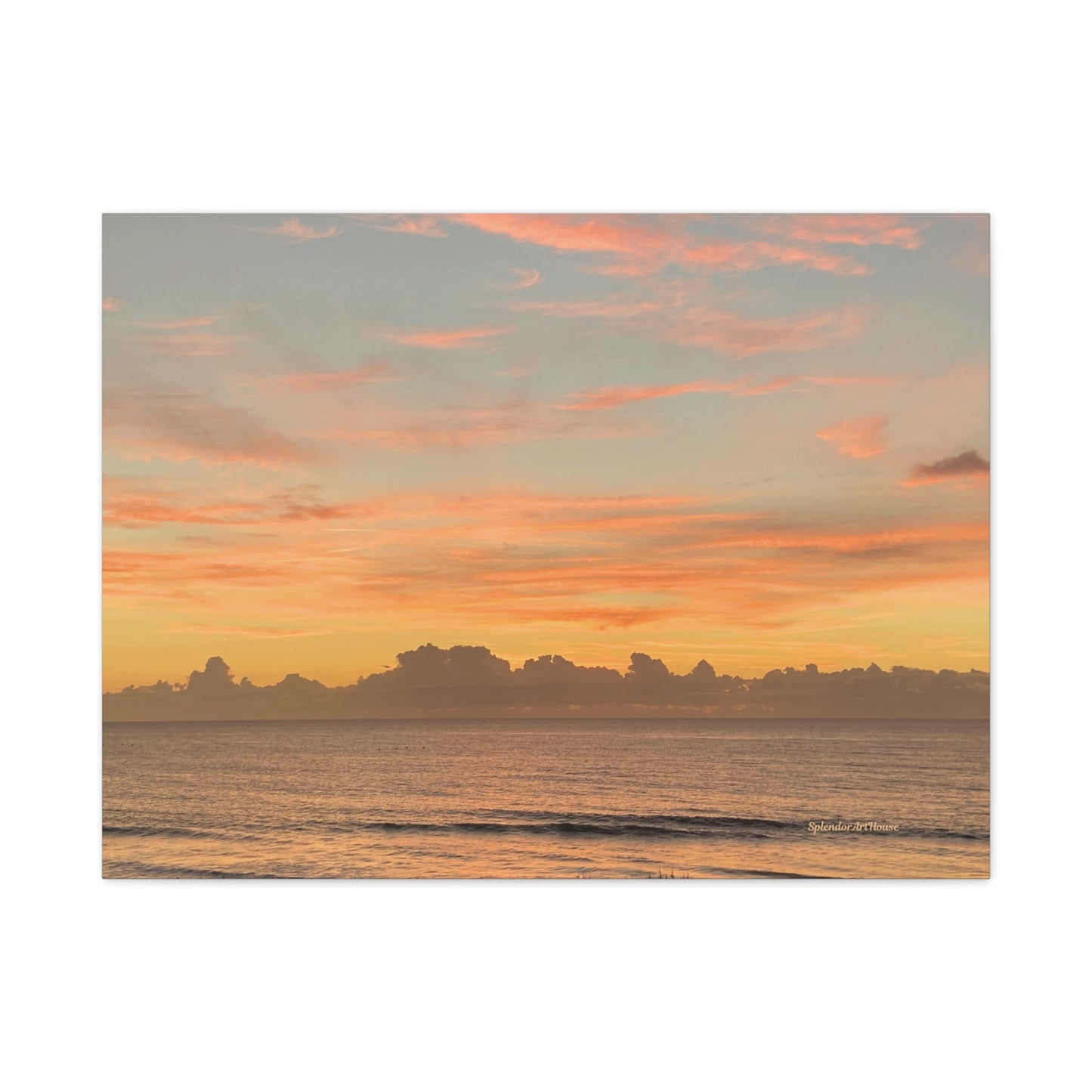 Ocean, Matte Canvas, Stretched, 1.25"