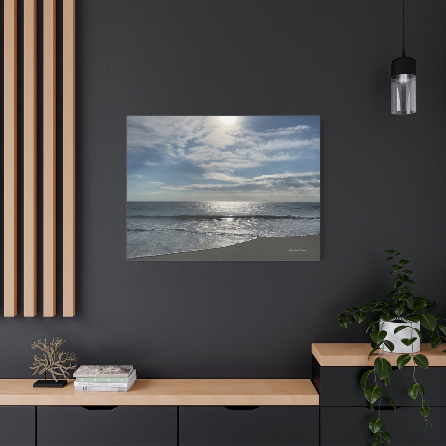 Ocean, Matte Canvas, Stretched, 1.25"
