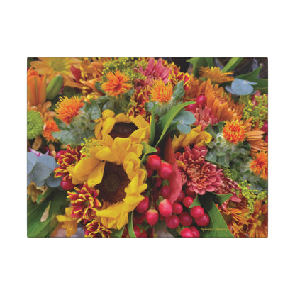 Floral, Matte Canvas, Stretched, 0.75"