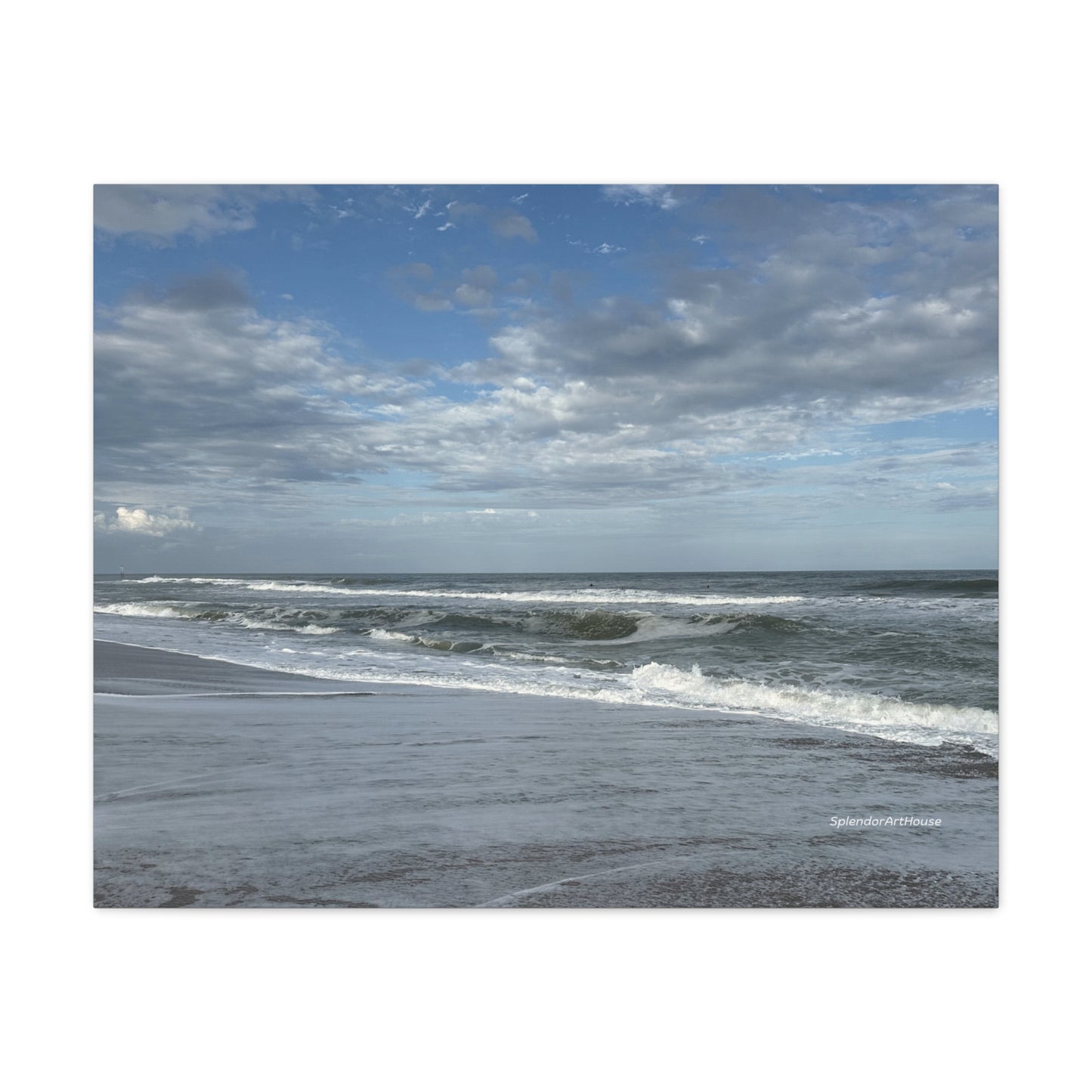 Ocean, Matte Canvas, Stretched, 1.25"