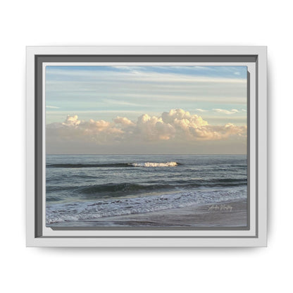 Ocean - Matte Canvas, Framed (Natural)
