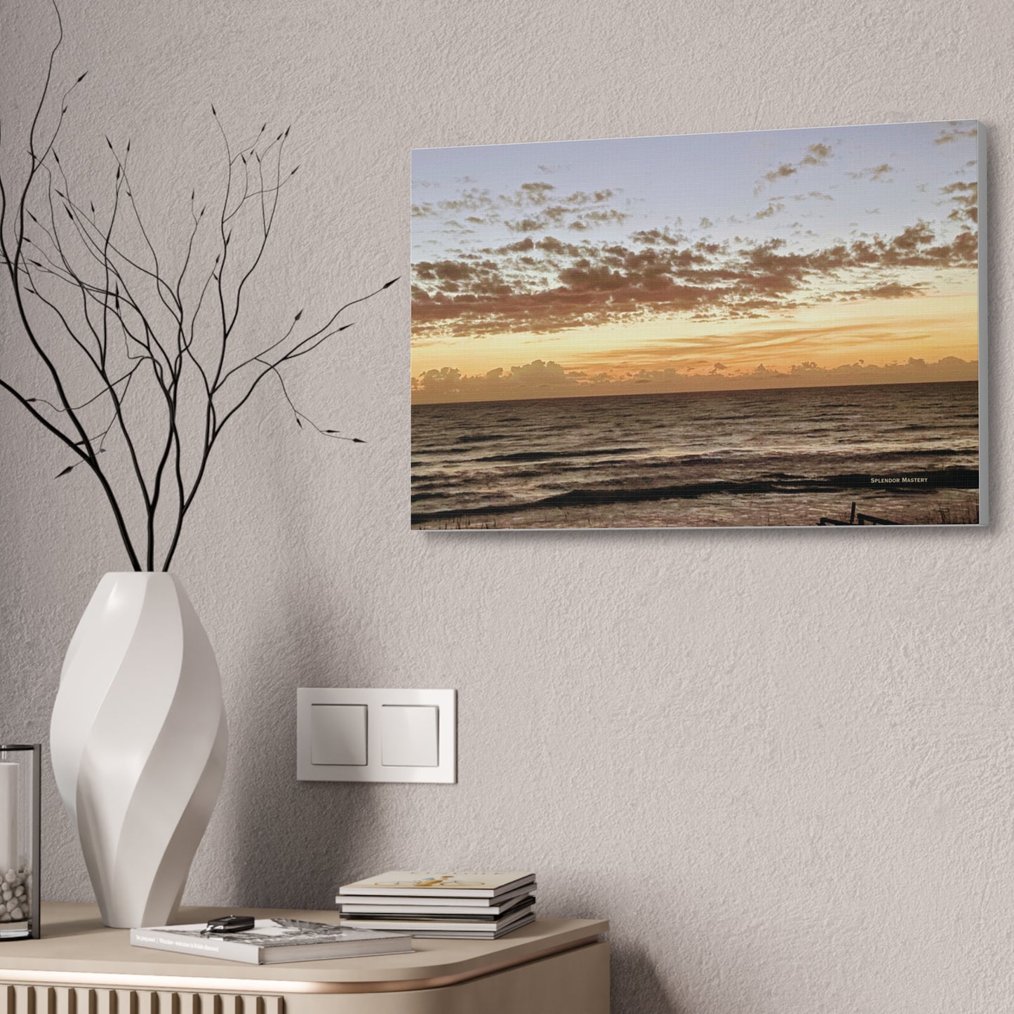 Ocean, Canvas Stretched, 1.5''