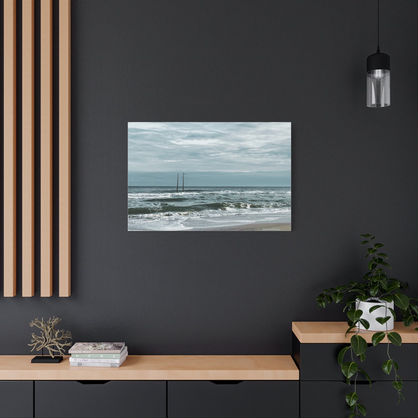 Ocean, Matte Canvas, Stretched, 1.25"